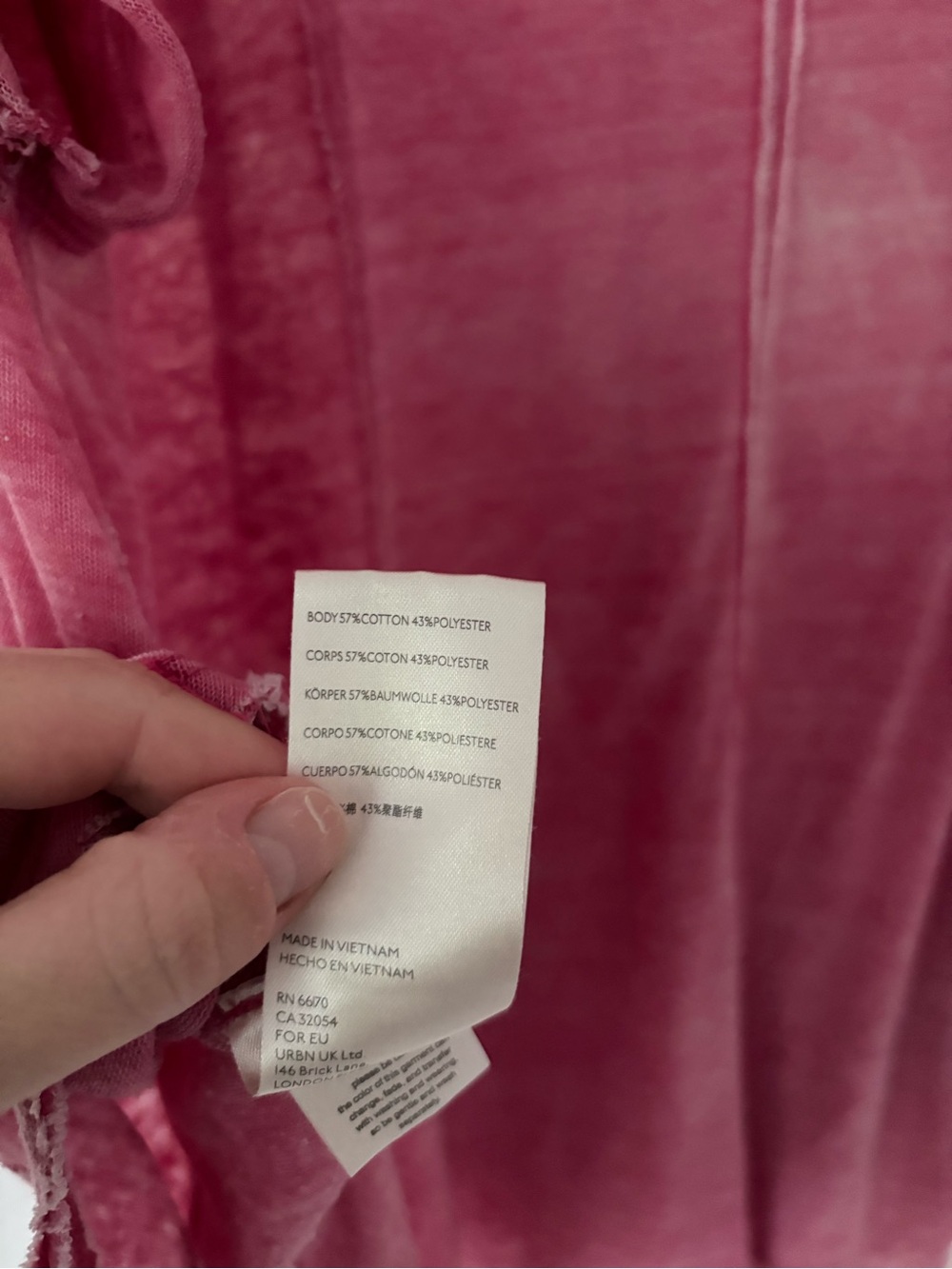 We The Free Lovebird Pink Sammie Swing Trapeze Short Sleeve Tee Size Large - Picture 9 of 9